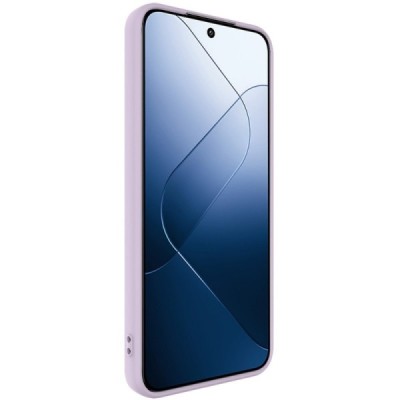 Твердый силиконовый чехол (TPU) "Imak" для Xiaomi 14, фиолетовый | Vacins.lv