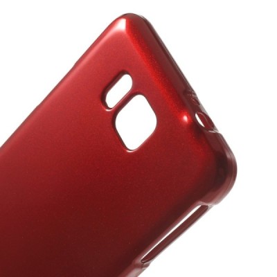 Samsung Galaxy Alpha G850 Mercury raudonas kieto silikono tpu dėklas - nugarėlė / Priedai.lt