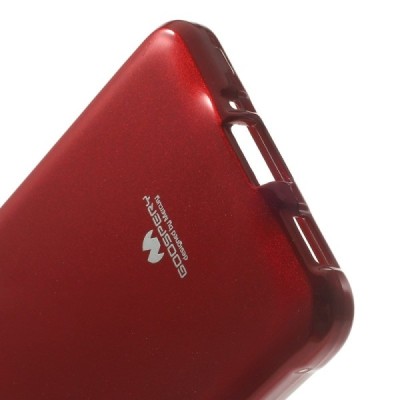 Samsung Galaxy Alpha G850 Mercury raudonas kieto silikono tpu dėklas - nugarėlė / Priedai.lt