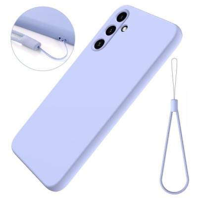 Samsung Galaxy A55 5G (SM-A556E) Shell (TPU) твердый силиконовый чехол - фиолетовый | Vacins.lv