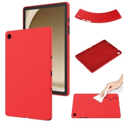 Samsung Galaxy Tab A9+ Shell TPU твердый силиконовый чехол - красный | Vacins.lv