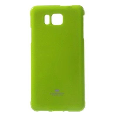 Samsung Galaxy Alpha G850 Mercury žalias kieto silikono tpu dėklas - nugarėlė / Priedai.lt