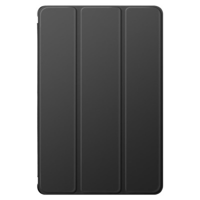Samsung Galaxy Tab A9+ „Deluxe“ чёрный  кожаный чехол-книжка | Vacins.lv