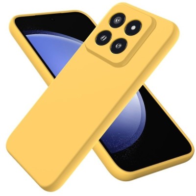 Xiaomi 14 Pro Shell (TPU) твердый силиконовый чехол - жёлтый | Vacins.lv