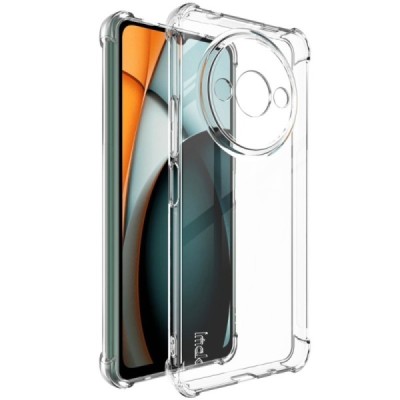 Xiaomi Redmi A3 (Poco C61) Imak усиленный твердый силиконовый чехол TPU - прозрачный | Vacins.lv