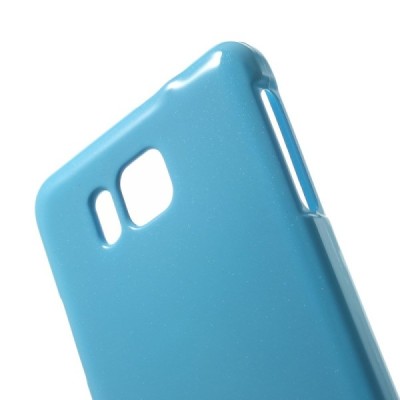 Samsung Galaxy Alpha G850 Mercury šviesiai mėlynas (žydras) kieto silikono tpu dėklas - nugarėlė / Priedai.lt