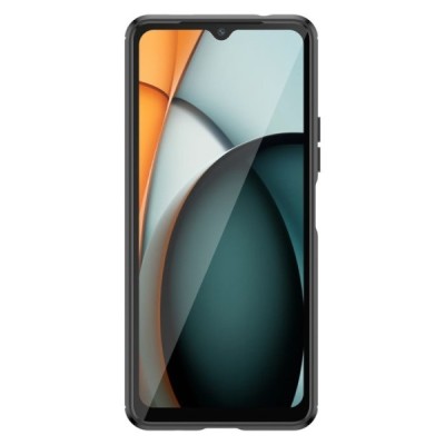 Xiaomi Redmi A3 (Poco C61) „Mofi“ Carbon твердый силиконовый чехол (TPU) - черный | Vacins.lv