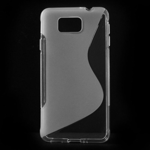 Kieto silikono dėklas - skaidrus (Galaxy Alpha)