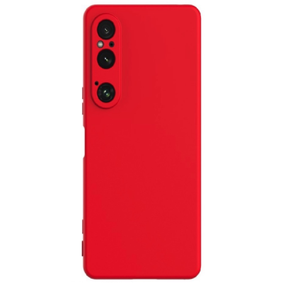 Sony Xperia 1 VI Shell (TPU) твердый силиконовый чехол - красный | Vacins.lv