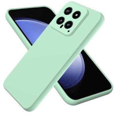 Xiaomi 14 Shell (TPU) твердый силиконовый чехол - зелёный | Vacins.lv