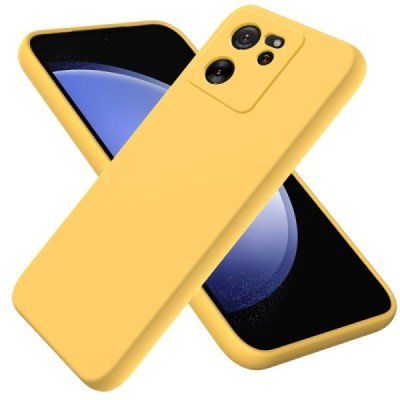 Xiaomi 13T / 13T Pro Shell (TPU) твердый силиконовый чехол - жёлтый | Vacins.lv