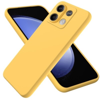 Xiaomi Redmi Note 13 5G Shell (TPU) твердый силиконовый чехол - жёлтый | Vacins.lv