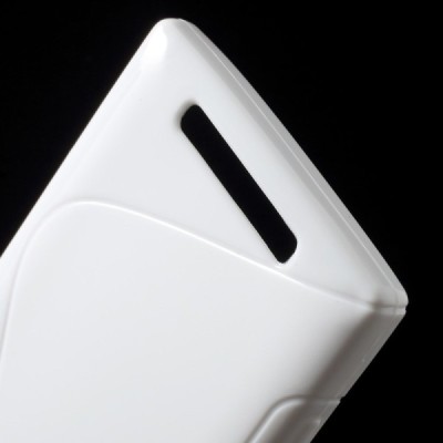 Nokia Lumia 830 kieto silikono TPU baltas dėklas - nugarėlė / Priedai.lt