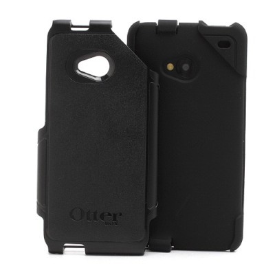 „OtterBox“ Commuter HTC One M7 juodas dėklas (Dėkliukas) / Priedai.lt