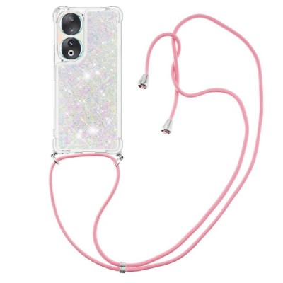 Huawei Honor 90 „Strap“ Shine cieta silikona (TPU) dzidrs apvalks | Vacins.lv