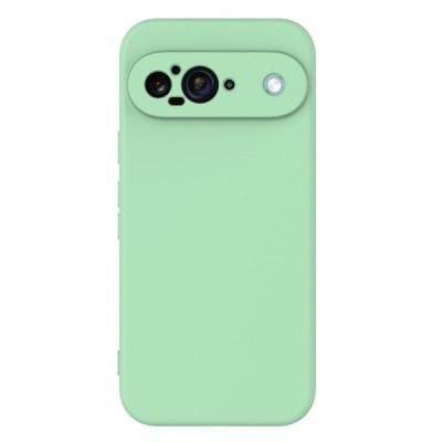 Google Pixel 9 Shell (TPU) твердый силиконовый чехол - зелёный | Vacins.lv
