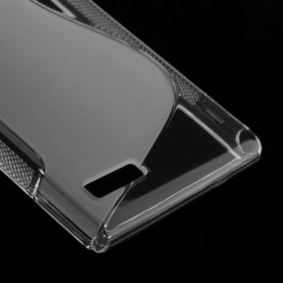 Huawei Ascend G6 skaidrus (permatomas) kieto silikono TPU dėklas - nugarėlė / Priedai.lt