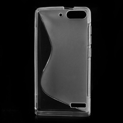 Huawei Ascend G6 skaidrus (permatomas) kieto silikono TPU dėklas - nugarėlė / Priedai.lt