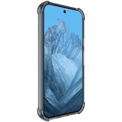 Google Pixel 9 Pro XL Imak pastiprinātas aizsardzības cieta silikona (TPU) pelēks vāciņš | Vacins.lv