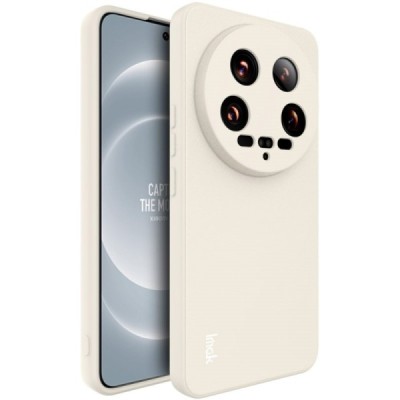 Твердый силиконовый чехол "Imak" (TPU) для Xiaomi 14 Ultra песочный | Vacins.lv