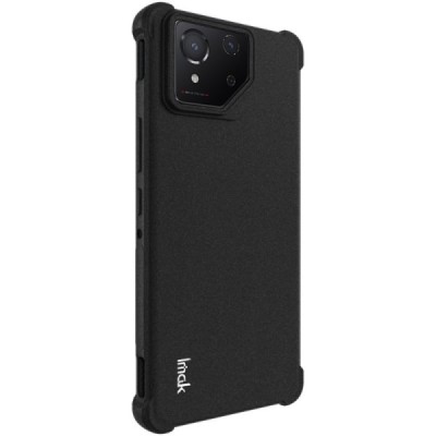 Asus Rog Phone 8 (8 Pro) Imak усиленный твердый силиконовый чехол TPU - чёрный | Vacins.lv