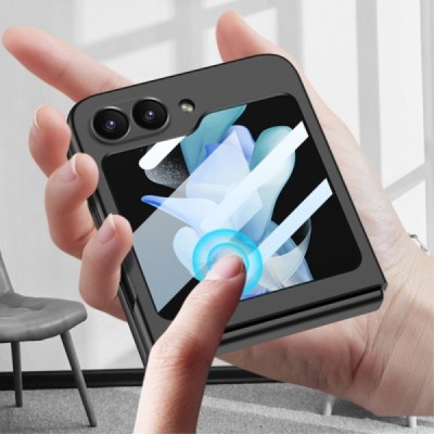 Samsung Galaxy Flip7 FE / Flip6 GKK Creative melns plastika apvalks | vacins.lv