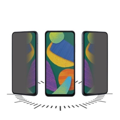 Google Pixel 8A „Calans“ повышенная конфиденциальность, черная защитное стекло для экрана с полным покрытием 0,33 mm | Vacins.lv
