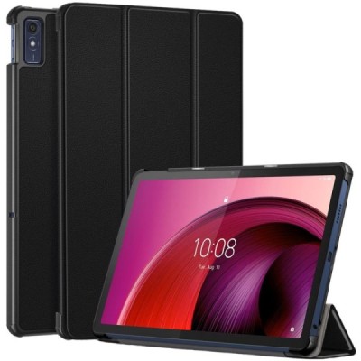 Lenovo Tab M10 5G TB-360ZU atvēramais melns maciņš | Vacins.lv