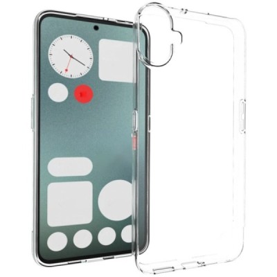 Твердый силиконовый чехол (TPU) для Nothing CMF Phone 1, прозрачный | Vacins.lv