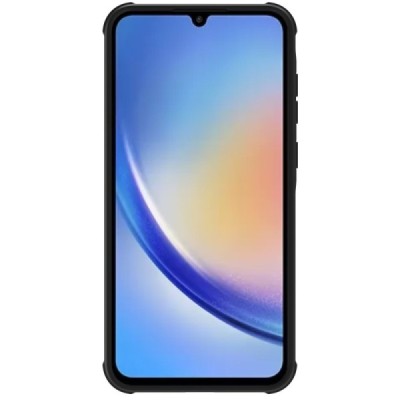 Samsung Galaxy A35 "Nillkin" CamShield Pro чёрный чехол с защитной крышкой для камеры | Vacins.lv