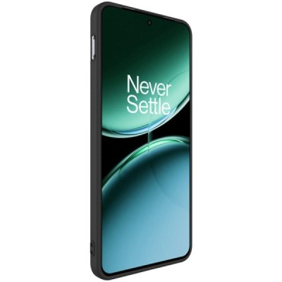 OnePlus Nord 4 "Imak" cieta silikona (TPU) melns apvalks | vacins.lv