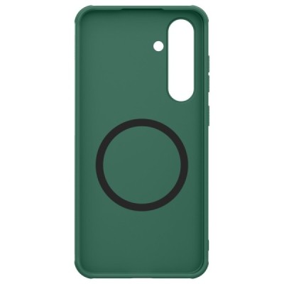 Samsung Galaxy S24 FE "Nillkin" Frosted Shield Pro Magnetic зелёный чехол | Vacins.lv
