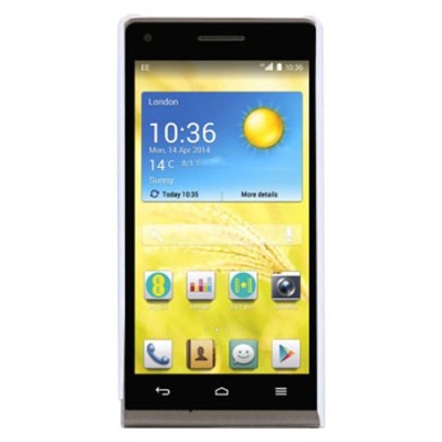 Nillkin Frosted Shield Huawei Ascend G6 baltas plastikinis dėklas + apsauginė ekrano plėvelė / Priedai.lt