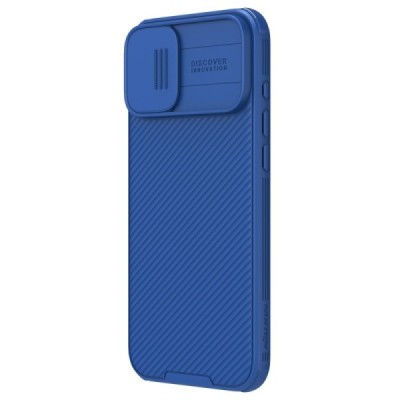 Apple iPhone 16  "Nillkin" CamShield Pro Magnetic синий чехол | Vacins.lv