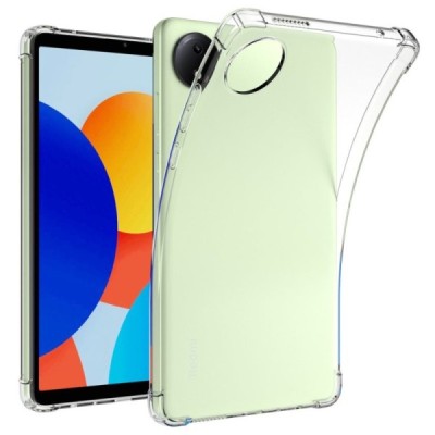 Xiaomi Redmi Pad SE 4G 8.7 усиленная защита, прозрачный чехол из твердого силикона и TPU - задняя часть | Vacins.lv