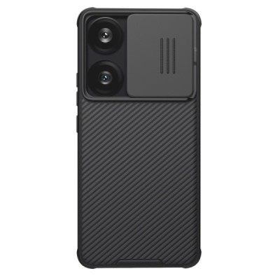 Xiaomi Poco F6 "Nillkin" CamShield Pro чёрный чехол с защитной крышкой для камеры | Vacins.lv