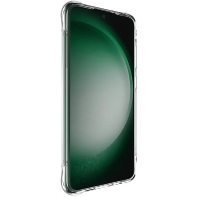 Samsung Galaxy S24 FE "Imak" pastiprinātas aizsardzības cieta silikona (TPU) dzidrs (caurspīdīgs) vāciņš | Vacins.lv