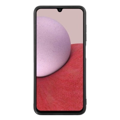 „Camouflage“ Pattern Samsung Galaxy A14 5G (SM-A146B, SM-A145F) коричневый кожаный чехол | Vacins.lv