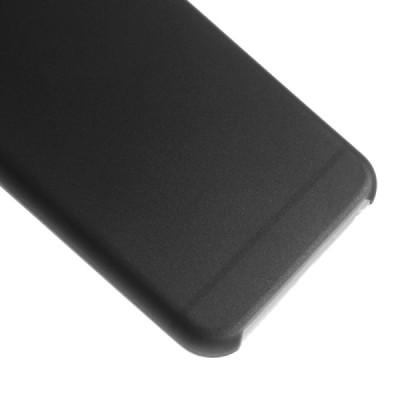 Ploniausias pasaulyje plastikinis skaidrus Apple iPhone 6 (6s) juodas dėklas - nugarėlė / Priedai.lt