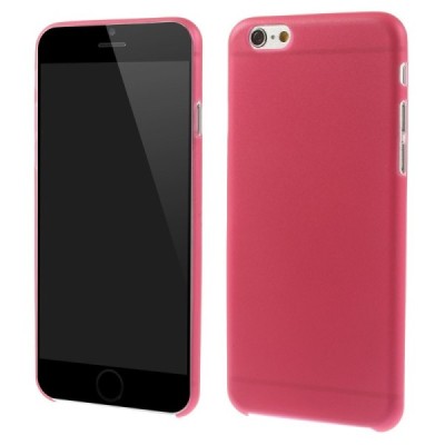 Ploniausias pasaulyje plastikinis skaidrus Apple iPhone 6 (6s) pilkas dėklas - nugarėlė / Priedai.lt