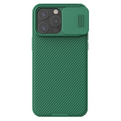 Apple iPhone 15 Pro Max „Nillkin“ CamShield Pro zaļš apvalks | Vacins.lv