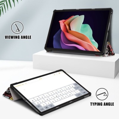 Lenovo Tab P11 11.5" Gen 2 atvēramais „Street Art“ krāsains maciņš | Vacins.lv