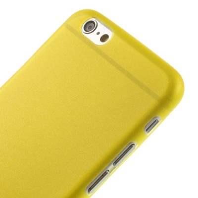 Apple iPhone 6 (6s) pasaulē planākais dzeltens futrālis / Vacins.lv