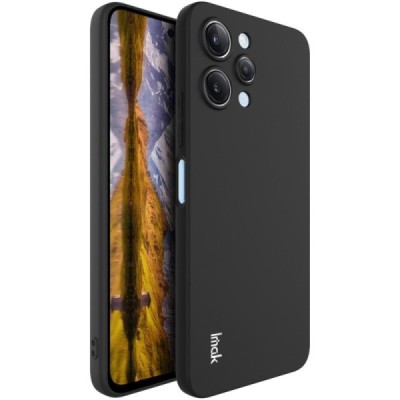 Xiaomi Redmi 12 4G „Imak" твердый силиконовый чехол из TPU чёрного цвета | Vacins.lv