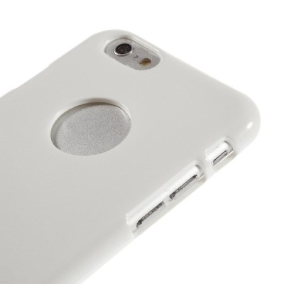 Apple iPhone 6 (6s) Mercury balts cieta silikona (TPU) futrālis / Vacins.lv