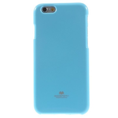 Apple iPhone 6 (6s) Mercury gaiši zils cieta silikona (TPU) futrālis / Vacins.lv