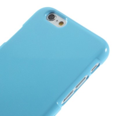 Apple iPhone 6 (6s) Mercury gaiši zils cieta silikona (TPU) futrālis / Vacins.lv