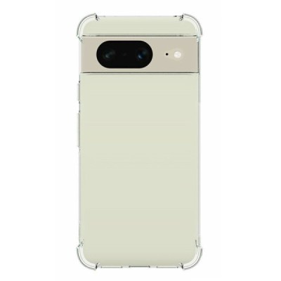 Улучшенная защита Google Pixel 8 прозрачный чехол из твердого силикона (TPU) | Vacins.lv