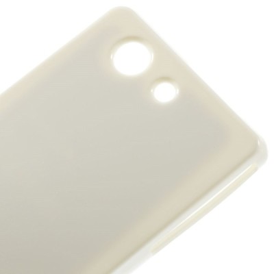 Sony Xperia Z3 Compact baltas Mercury kieto silikono (TPU) dėklas / Priedai.lt