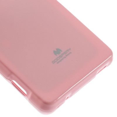 Sony Xperia Z3 Compact rožinis Mercury kieto silikono (TPU) dėklas / Priedai.lt